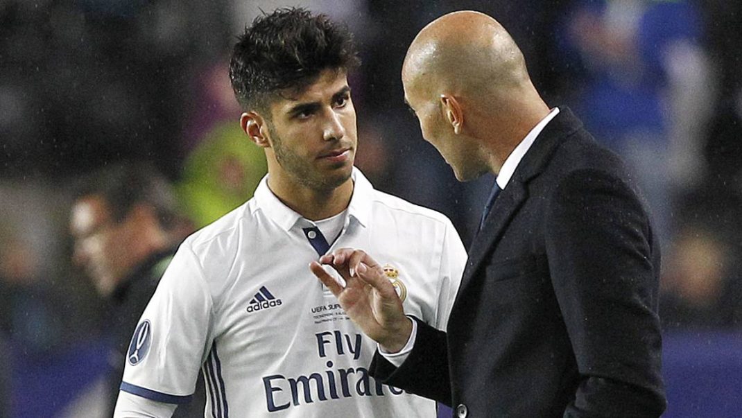 zidane y asensio