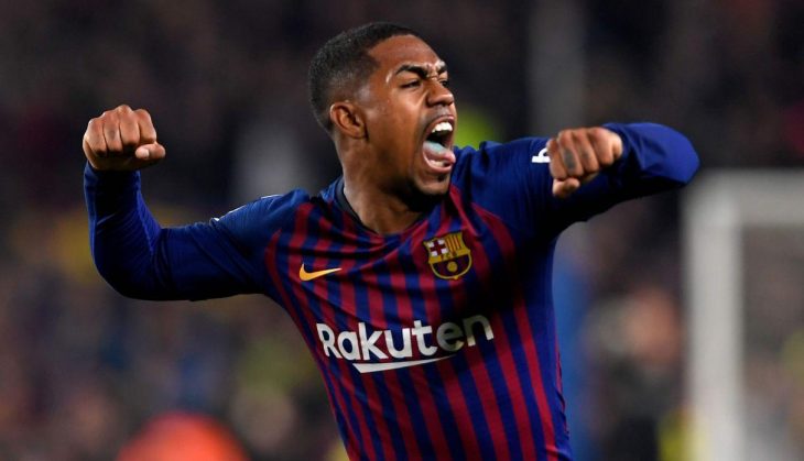 malcom celebra gol real madrid