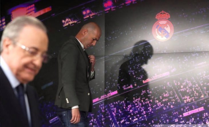 zidane real madrid 2019