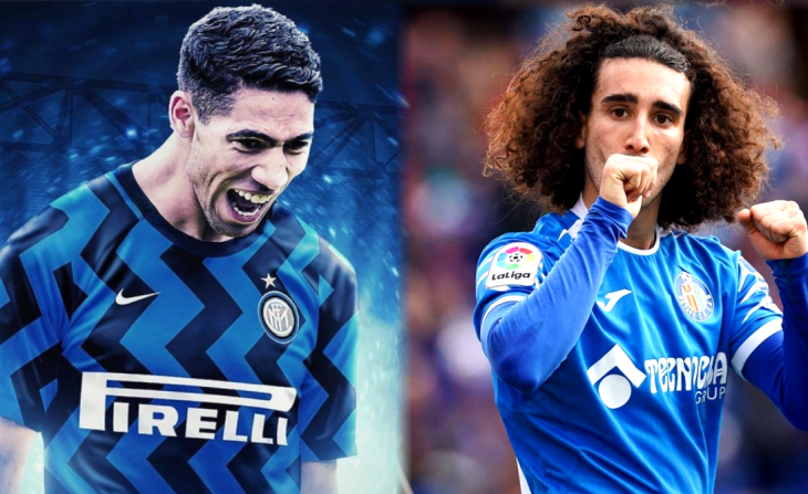achraf hakimi marc cucurella