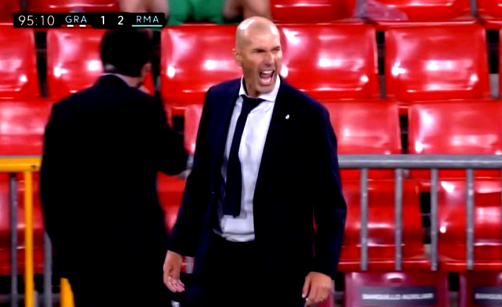 zidane real madrid granada