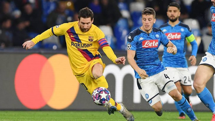 fc barcelona vs napoles